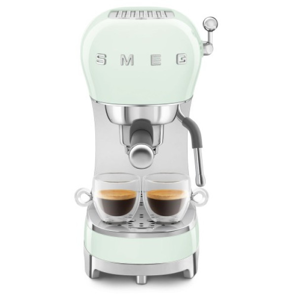 Espresso kohvimasin smeg, 50`ndate stiil, pastellroheline Köögitehnika