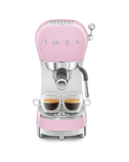 Espresso kohvimasin smeg, 50`ndate stiil, pastellroosa-foto3
