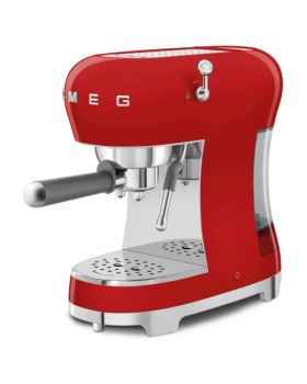 Espresso kohvimasin smeg, 50`ndate stiil, punane-foto4