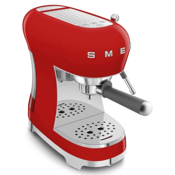 Espresso kohvimasin smeg, 50`ndate stiil, punane Köögitehnika