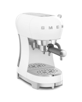 Espresso kohvimasin smeg, 50`ndate stiil, valge-foto3