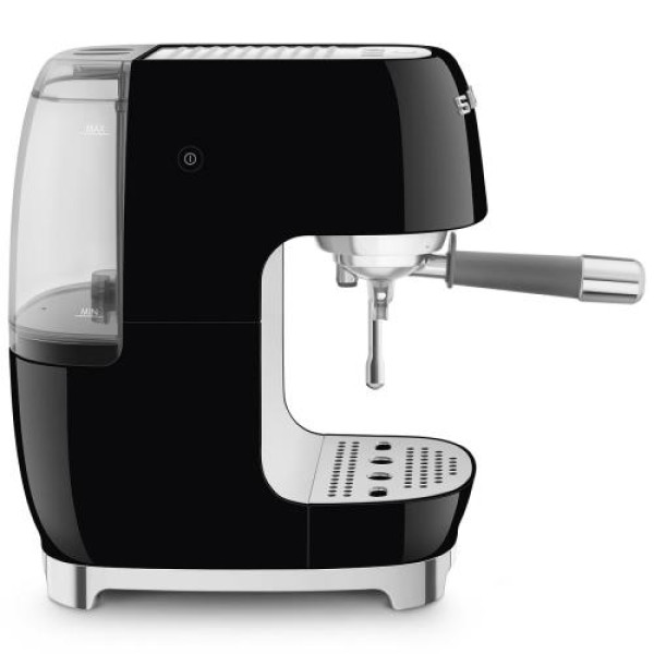 Espresso kohvimasin smeg, 50`ndate stiil, must