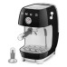 Espresso kohvimasin smeg, 50`ndate stiil, must