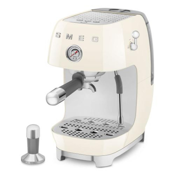 Espresso kohvimasin smeg, 50`ndate stiil, kreem