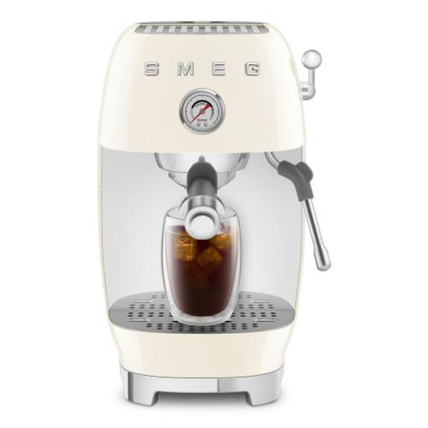 Espresso kohvimasin smeg, 50`ndate stiil, kreem