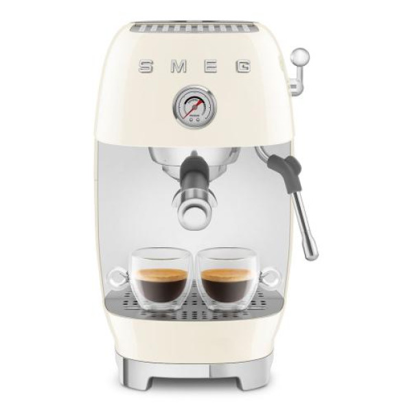 Espresso kohvimasin smeg, 50`ndate stiil, kreem