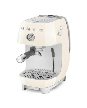Espresso kohvimasin smeg, 50`ndate stiil, kreem-foto7