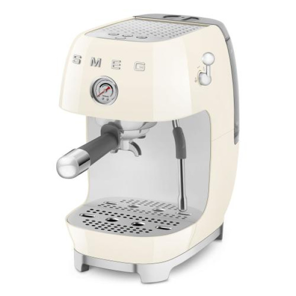 Espresso kohvimasin smeg, 50`ndate stiil, kreem