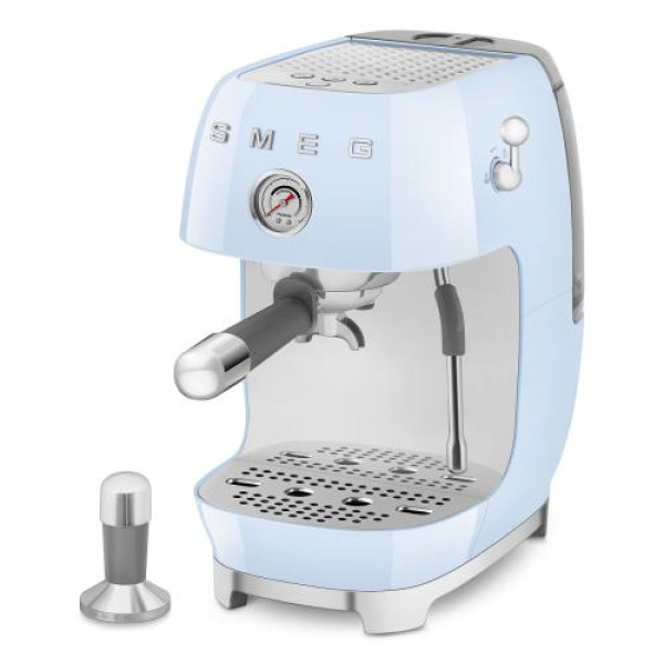 Espresso kohvimasin smeg, 50`ndate stiil, pastellsinine