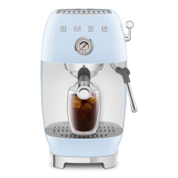 Espresso kohvimasin smeg, 50`ndate stiil, pastellsinine