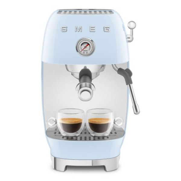 Espresso kohvimasin smeg, 50`ndate stiil, pastellsinine
