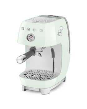 Espresso kohvimasin smeg, 50`ndate stiil, pastellroheline-foto7