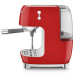Espresso kohvimasin smeg, 50`ndate stiil, punane