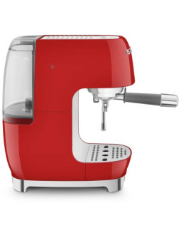 Espresso kohvimasin smeg, 50`ndate stiil, punane-foto3