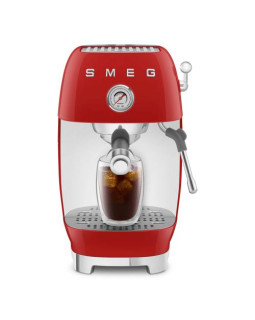Espresso kohvimasin smeg, 50`ndate stiil, punane-foto5