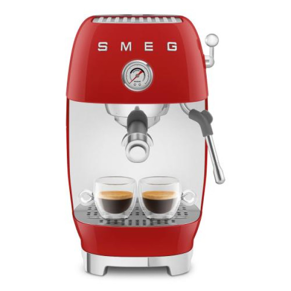Espresso kohvimasin smeg, 50`ndate stiil, punane