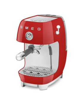 Espresso kohvimasin smeg, 50`ndate stiil, punane-foto7