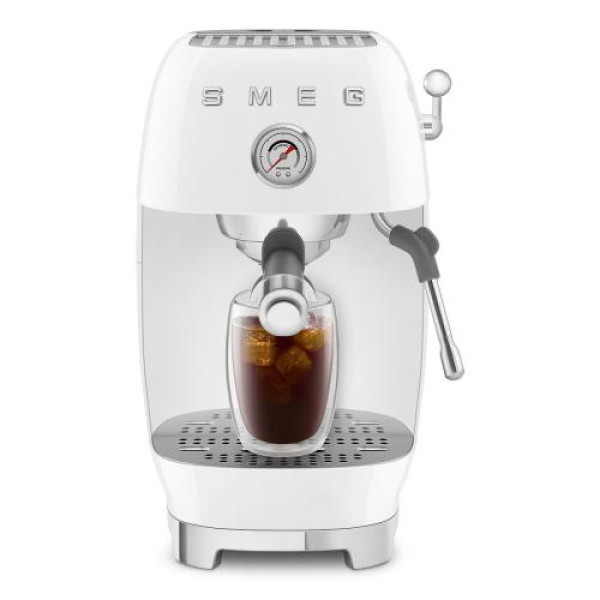 Espresso kohvimasin smeg, 50`ndate stiil, valge