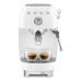 Espresso kohvimasin smeg, 50`ndate stiil, valge
