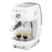 Espresso kohvimasin smeg, 50`ndate stiil, valge
