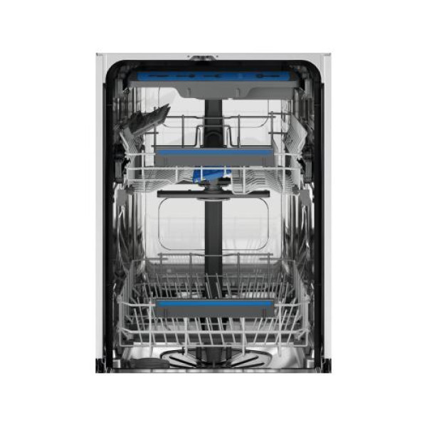 Nõudepesumasin electrolux, integreeritav, 45 cm, 44 db, 3 korvi