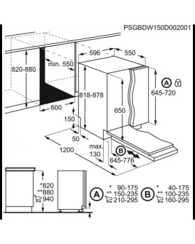 Nõudepesumasin electrolux, integreeritav, 60 cm, 44 db-foto2