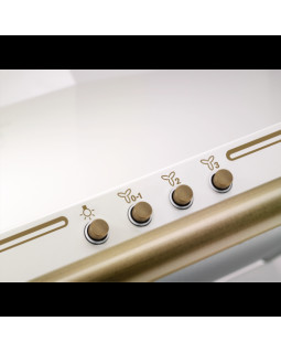 Õhupuhastaja electrolux, seina, 60 cm, 66 db, 420 m3/h, kreem-foto2