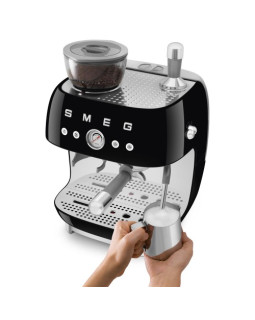 Espresso kohvimasin kohviveskiga smeg, 50`ndate stiil, must-foto5