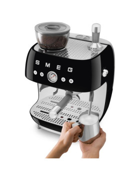 Espresso kohvimasin kohviveskiga smeg, 50`ndate stiil, must-foto5