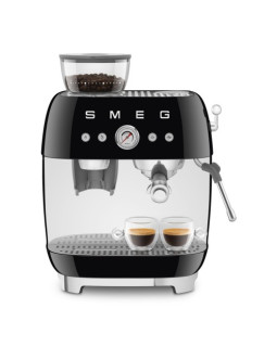 Espresso kohvimasin kohviveskiga smeg, 50`ndate stiil, must-foto8