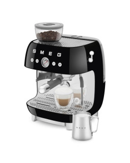 Espresso kohvimasin kohviveskiga smeg, 50`ndate stiil, must-foto10