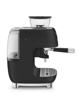 Espresso kohvimasin kohviveskiga smeg, 50`ndate stiil, matt must-foto3