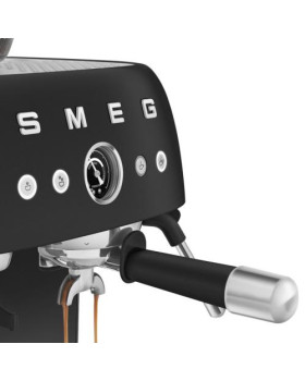 Espresso kohvimasin kohviveskiga smeg, 50`ndate stiil, matt must-foto6