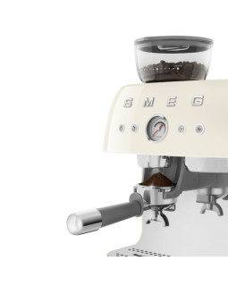 Espresso kohvimasin kohviveskiga smeg, 50`ndate stiil, kreem-foto6