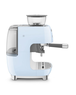 Espresso kohvimasin kohviveskiga smeg, 50`ndate stiil, pastellsinine-foto3