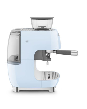 Espresso kohvimasin kohviveskiga smeg, 50`ndate stiil, pastellsinine-foto3