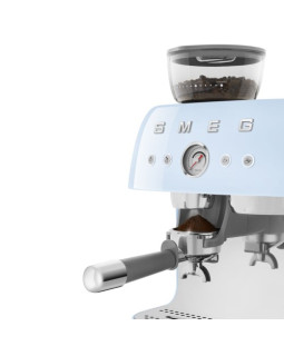 Espresso kohvimasin kohviveskiga smeg, 50`ndate stiil, pastellsinine-foto6