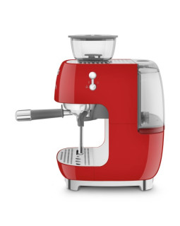Espresso kohvimasin kohviveskiga smeg, 50`ndate stiil, punane-foto2