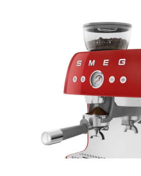 Espresso kohvimasin kohviveskiga smeg, 50`ndate stiil, punane-foto6