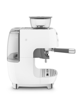 Espresso kohvimasin kohviveskiga smeg, 50`ndate stiil, valge-foto3
