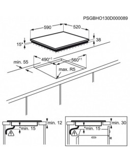 Pliidiplaat electrolux, sensorjuhtimine, 4 x hilight-foto2