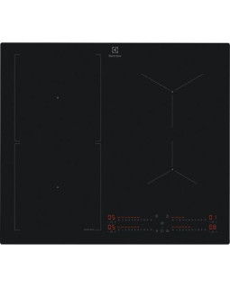 Pliidiplaat electrolux, 4 x induktsioon, 60 cm, hob2hood, saphirmatt se, lõigatud servad