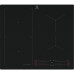 Pliidiplaat electrolux, 4 x induktsioon, 60 cm, hob2hood, matt must, lõigatud servad