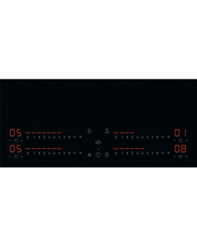 Pliidiplaat electrolux, 4 x induktsioon, 60 cm, faasitud esiserv, must-foto2