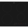 Pliidiplaat electrolux, 4 x induktsioon, 60 cm, matt must
