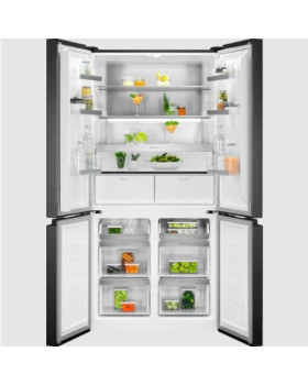 Külmik electrolux, side-by-side, 190 cm, 343/179 l, 39 db, puutetundlik, nofrost, läikiv must-foto2