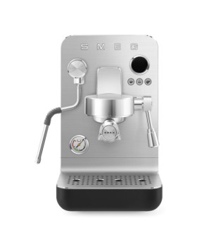 Espresso kohvimasin smeg, 50`ndate stiil, matt must