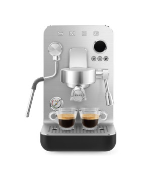 Espresso kohvimasin smeg, 50`ndate stiil, matt must-foto3