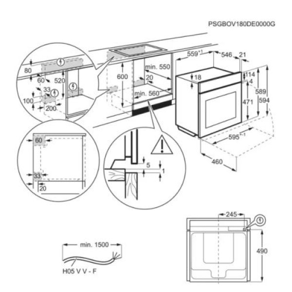 Auru-kombiahi electrolux, proassist steampro 900, 70 l, matt must