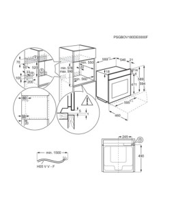 Auru-kombiahi electrolux, 70 l, auruprogrammid, aurupuhastus, must-foto5